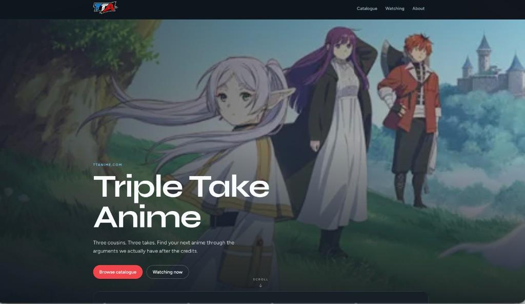 Triple Take Anime preview