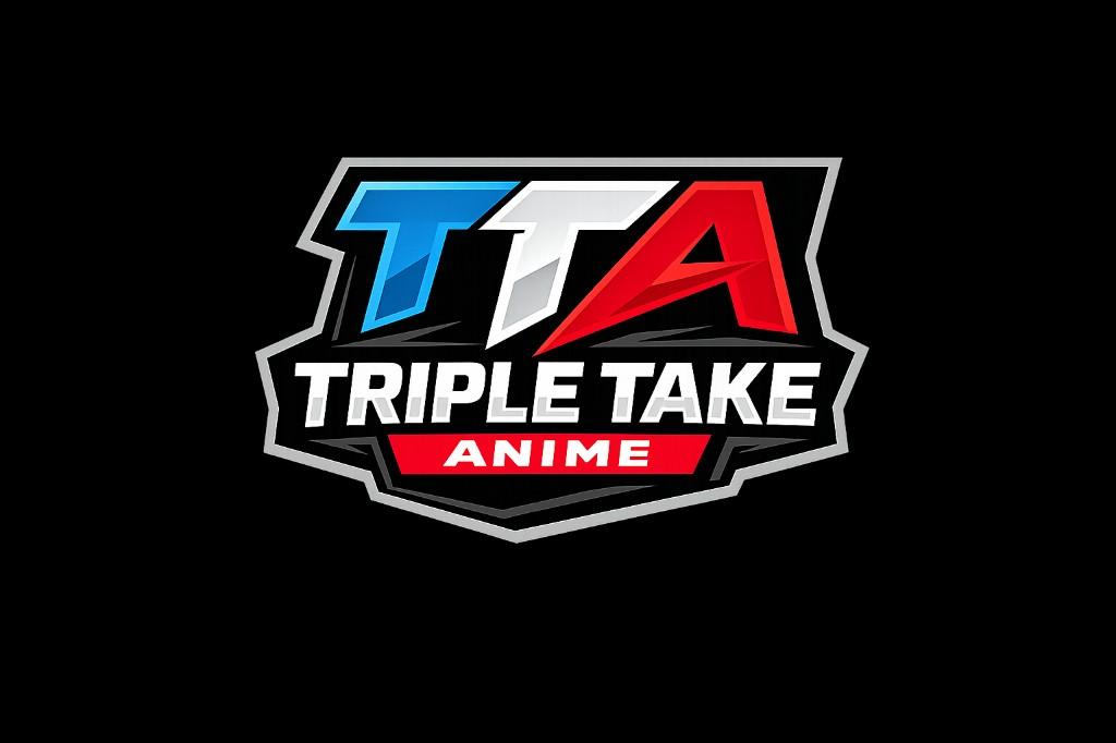 Triple Take Anime logo crest